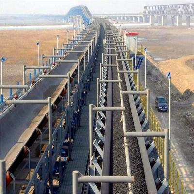China customized long distance and curved belt conveyor system for bulk material handling long  conveyor belt for sale