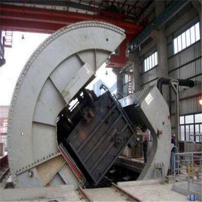 China Rotary Railroad cart Dumper System For Coal Unloading Rapidly for sale