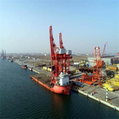 China Heavy Duty Grab Type Ship Unloader System For Coal Unloading From Ship for sale
