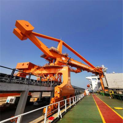 China Heavy Duty Spiral Type 1000 Tph Ship Unloader For Grain Handling for sale