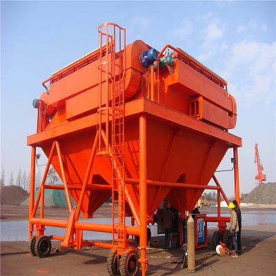 China Self Propelled Tyre Mounted Eco Hopper For Seaport Terminal Bulk Materials Handling for sale