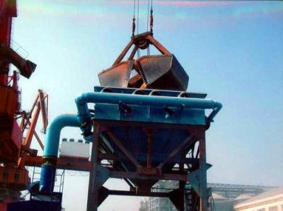 China Customized Stationary Dust Controlled Eco Hopper At Seaport Terminal for sale