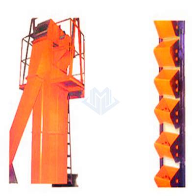China Heavy Duty Double Strand Chain Bucket Elevator For Bulk Materials Vertical Conveying for sale