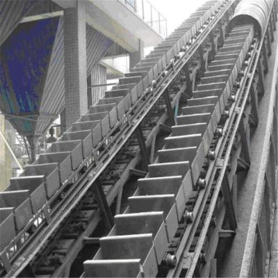 China High Incline Angles Continuous Bucket Elevator With Central Chain for sale