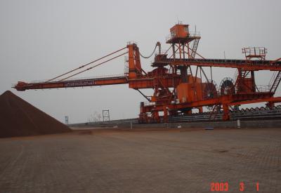 China Stockyard Stacker And Reclaimer With Bucket Wheel for sale
