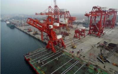 China descarregador do navio de 5000 tph com capacidade de carregamento contínua para materiais de maioria à venda