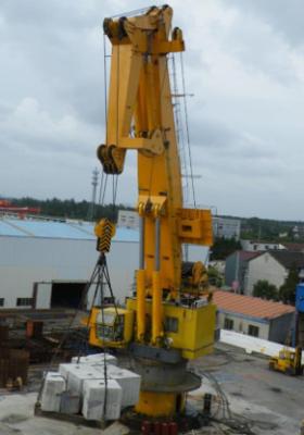 China Electric Hydraulic Knuckle Boom Offshore Crane Engineering Multi Purpose Vessel for sale