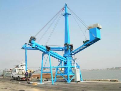 China Stationary Continues Screw Ship Unloader For Unloading Grain for sale