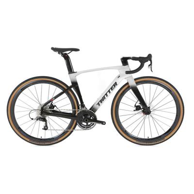 China SHIMANO 105 R7000 22 Speed Carbon Fiber Gravel Bike Full Hidden Cable for sale