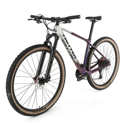 China Quick Release 29 Inch MTB , Carbon Fiber Bike SHIMANO DEORE M6100 12 Speed for sale