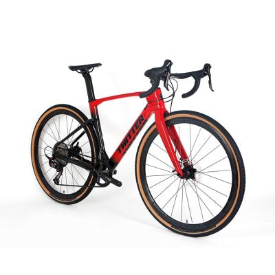 Chine vélo de route de carbone du vélo 12S de gravier de fibre de carbone de 45cm 48cm 51cm 54cm à vendre