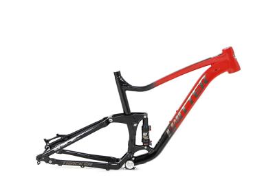 China Full Suspension Aluminum Alloy Bicycle Frame With DNM Shock Absorber for sale