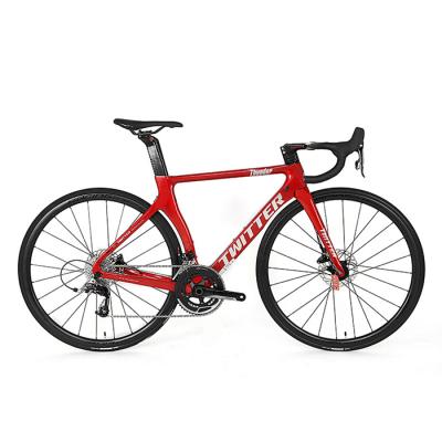 China SRAM RIVAL 22S Carbon Fiber Road Bike Cyclocross Bicycle With Disc Brake for sale