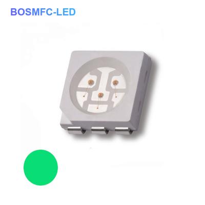 China 5050 SMD LED 0.2w Green light emitting diode for Car light TV light flexible led strip light for sale
