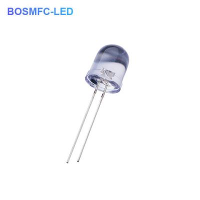 China 8 mm 10 mm Super brillante LED, F10 lámpara de un solo diodo LED 2.8-3.3V en venta