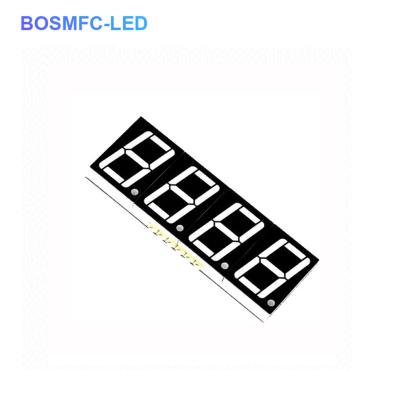 China 0.56 Inch 7 Segment LED Display 4 Digits Ultra Thin Common Anode for sale
