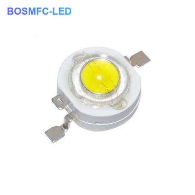 China 1W 140ml High Power LED Chip Lamp Bead 3W Super White For Flash Light for sale