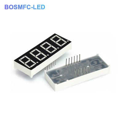 China Negro 4 dígitos 7 segmento LED Display Module 0,56 polegadas Prático à venda