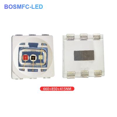 China 1.5W 5050 SMD LED Chip  660++850+415nm For LED Medical Cosmetology Alleviate Pain for sale