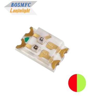 China Durable 0805 Bi Color SMD LED Emitting Diode Red And Green Surface Mounted 2012 20mA for sale