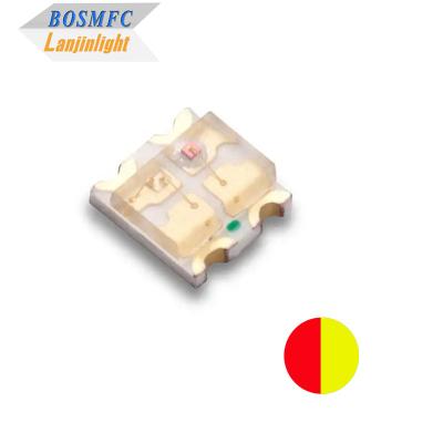 中国 アンチステティック0603 LED SMD 二色 赤 黄色 1615 超明るい LED チップ 販売のため