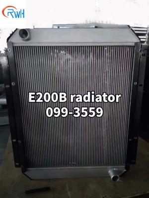China Water Tank Caterpillar Radiator Core Assy 099 3559 For Excavator CAT E200B for sale