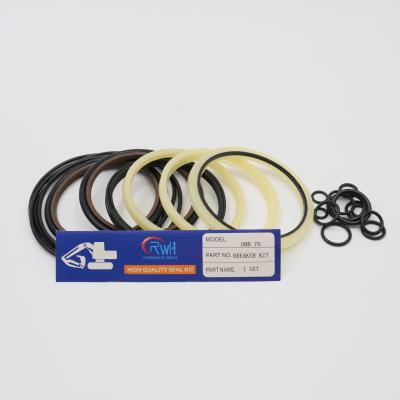 China PTFE Material Hydraulic Hammer Seal Kit For Damo DMB 70 Rock Breaker Kit for sale