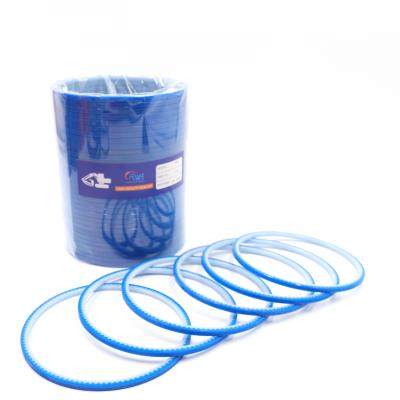 China PU Piston Hydraulic Rod Seal Blue White For Crawler Excavator for sale