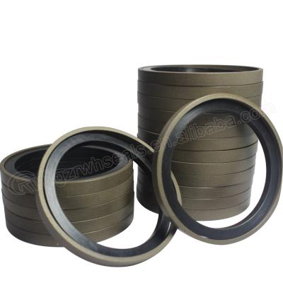 China Polyurethane Rubber Hydraulic Cylinder Piston Seal SPG For CAT for sale