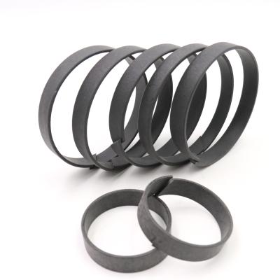 China Cylinder Hydraulic Wear Ring Black Color Phenolic Fabric Resin for sale