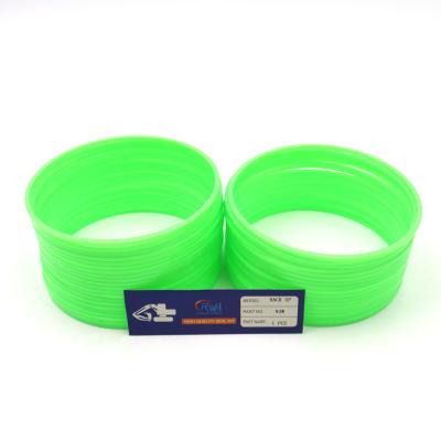 Китай Задняя часть зеленого цвета нейлона резервного кольца колцеобразного уплотнения N4W для руки заграждения экскаватора продается