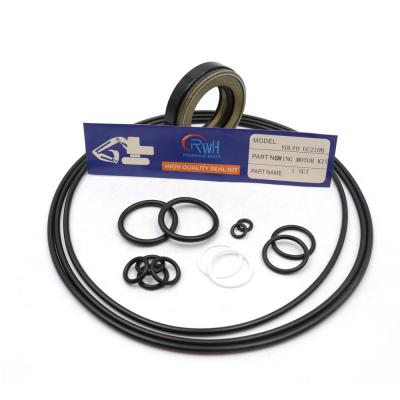 China Hydraulic Volvo EC210 Excavator Seal Kit NBR PTFE Metal Material for sale