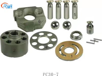 Chine Pièces ISO9001 de pompe des pièces PC30-7 KOMATSU de moteur de pompe hydraulique de RWH à vendre
