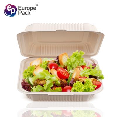 China Wholesale biodegradable tableware 1500ml disposable food takeaway box for sale