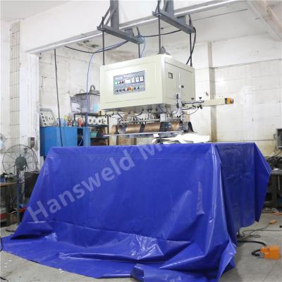 Chine Machine accrochante de cachetage de bâche de style de la machine de soudure de bâche de PVC 15kw à vendre