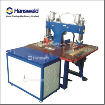 China PVC Leather Heat Pressing Machine Oil Pressure High Frequency 1OKW 27.12Mhz for sale