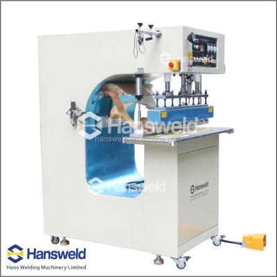 China Weld-10kw Fabric High Frequency Welding Machine PVC Welding Tarpaulin Machine 220V 60Hz for sale