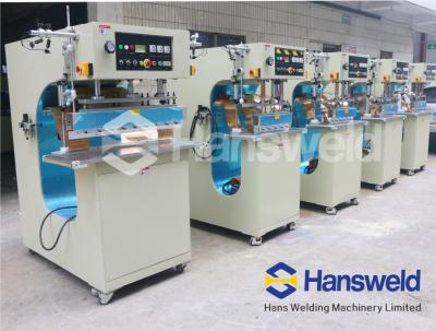 China 15KW HF PVC PU Membrane Welding Machine , Tarpaulin Heat Sealing Machine for sale