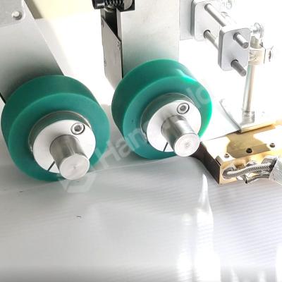 China 50 Mm Hot Air Seam Sealing Machine For Garment Industrial Thermoplastic Membrane Dual Arm for sale