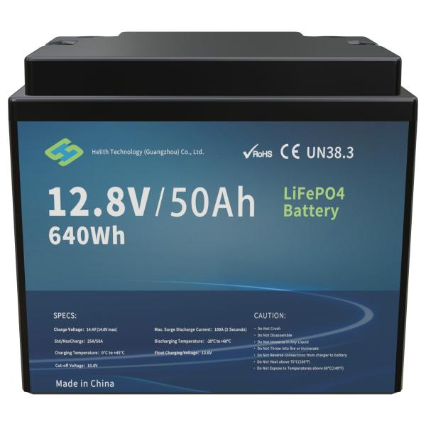 Quality 12.8V 50A Electric Motorcycle Lithium Battery 4S1P Configuration for sale