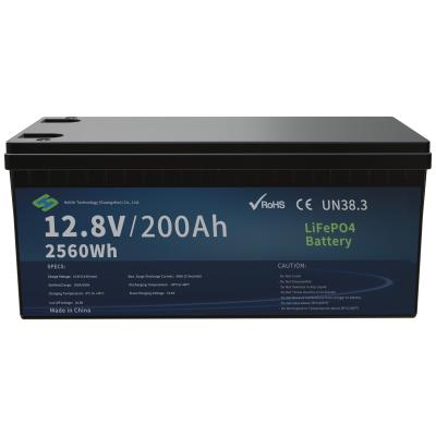 Quality Bluetooth 12V 200ah Lithium RV Battery Practical With Mobile APP for sale