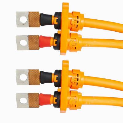 China Voltage Wire Harness UL94 Fire Proof Strip with Copper Nose Terminal RoHS/CE/TUV Certificates for sale