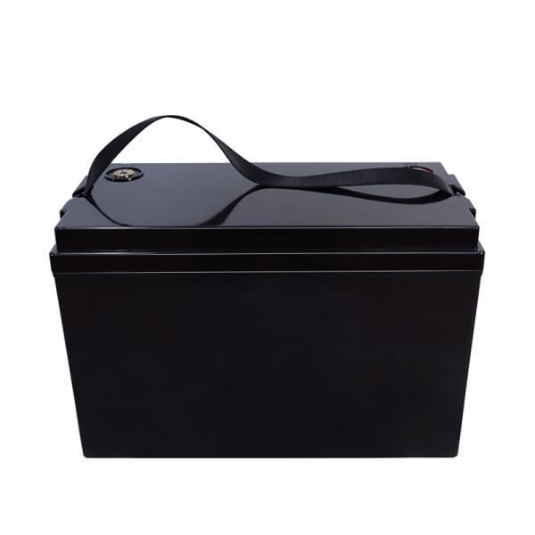 Quality Hertz 12100 12.8V 100Ah Lithium Ion Marine Battery with 6000+ Cycles, IP65 for sale