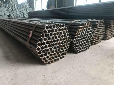China MS Q235B ASTM A53 A106 low carbon ms black steel pipe hot rolled carbon steel round weld pipe for sale
