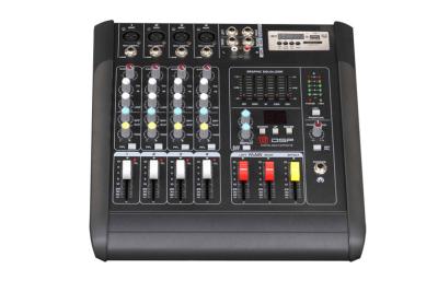 China USB / SD DJ Audio Mixer 10CH , 1 Aux music mixing board for sale