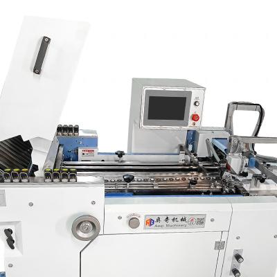 China Máquina automática da dobradura do papel do grande formato para o folheto das brochuras do livro à venda