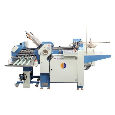 China Independence Knife Cross Folding Machine With 480mm Width 4 Buckle Plates for sale