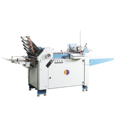 China A4 equipo plegable de papel automático, anchura 380V de la máquina 360m m del plegamiento del libro en venta