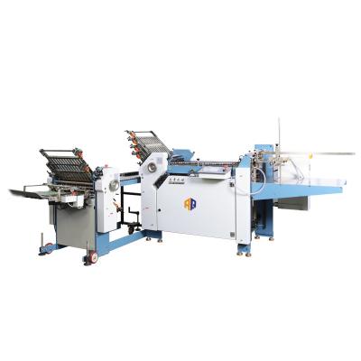 China Automatische Broschüren-Falten-Maschine, Papierfalten-Maschine Soem-ODM zu verkaufen
