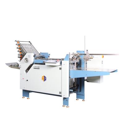 China 360mm A4 Paper Folding Equipment , Industrial Paper Folder With 12 Buckle Plate for sale